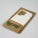 Coque iPhone 14 Pro - Bioka biodégradable et compostable Eco-Friendly - Blanc