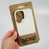 Coque iPhone 14 Pro - Bioka biodégradable et compostable Eco-Friendly - Blanc