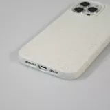 Coque iPhone 14 Pro - Bioka biodégradable et compostable Eco-Friendly - Blanc