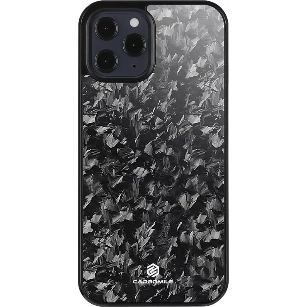 Coque iPhone 12 / 12 Pro - Carbomile carbone forgé