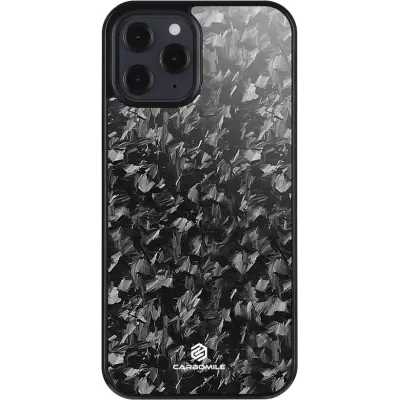 Hülle iPhone 12 / 12 Pro - Carbomile Forged Carbon