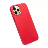 Hülle iPhone 12 Pro Max - Qialino Echtleder (MagSafe kompatibel) - Rot