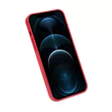 Hülle iPhone 12 Pro Max - Qialino Echtleder (MagSafe kompatibel) - Rot