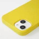Coque iPhone 15 - Bio Eco-Friendly nature avec cordon collier jaune