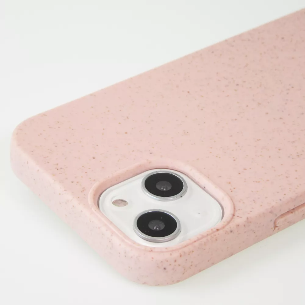 Samsung Galaxy S24 Case Hülle - Bio Eco-Friendly Vegan mit Handykette Necklace - Rosa