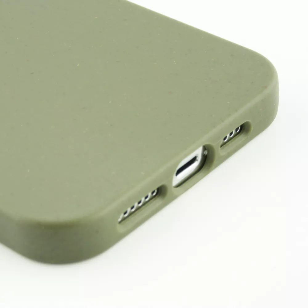 iPhone 15 Case Hülle - Bio Eco-Friendly biologisch Kompostierbar ökologisch - Dunkelgrün
