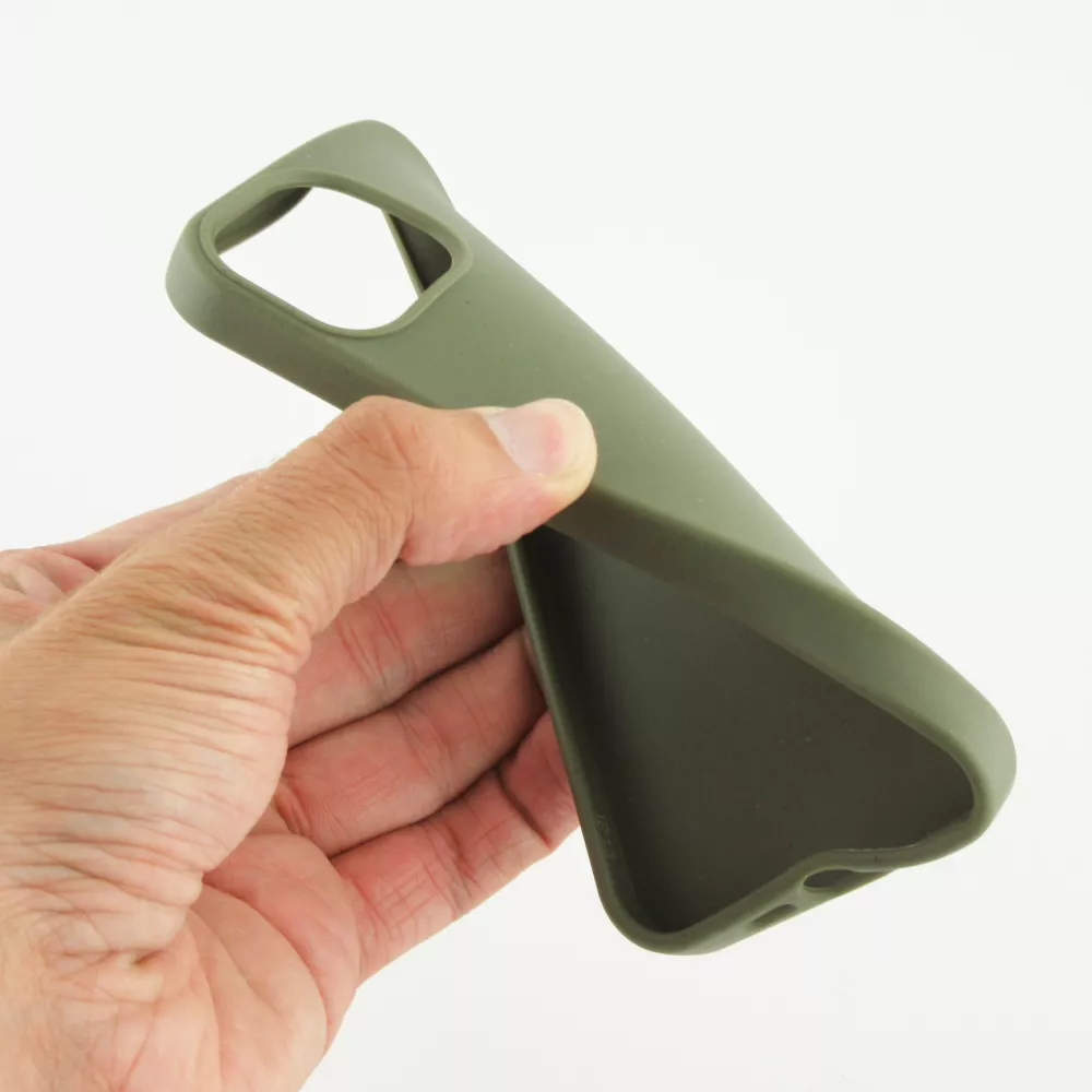 iPhone 15 Case Hülle - Bio Eco-Friendly biologisch Kompostierbar ökologisch - Dunkelgrün