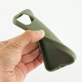 iPhone 15 Case Hülle - Bio Eco-Friendly biologisch Kompostierbar ökologisch - Dunkelgrün