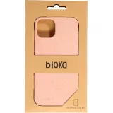 Hülle iPhone 14 Plus - Bioka Biologisch Abbaubar Eco-Friendly Kompostierbar - Rosa