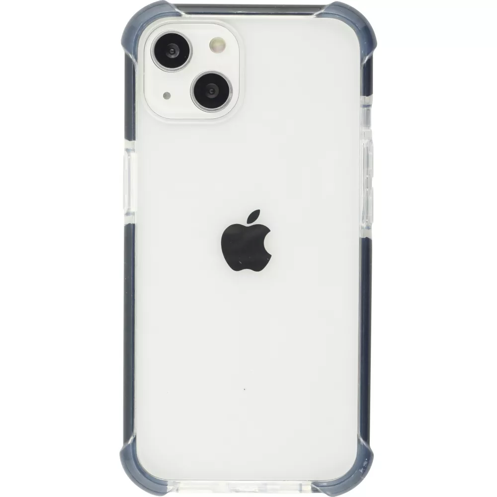 Coque iPhone 13 mini - Bumper Stripes - Noir