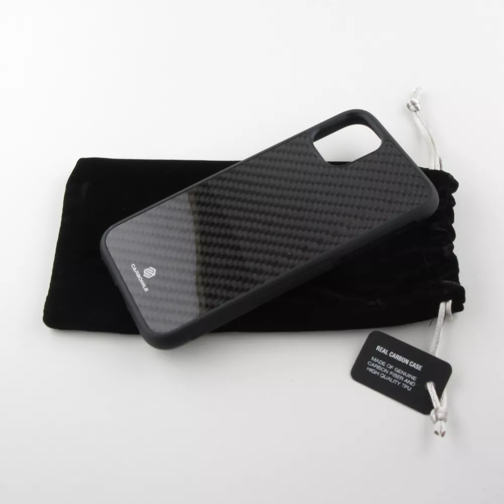 Coque iPhone 16 - Carbomile fibre de carbone (compatible MagSafe)