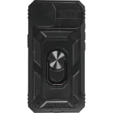 iPhone 14 Pro Max Case Hülle - Full Body Armor Military-Grade - Schwarz