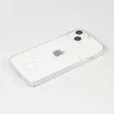 Hülle iPhone 15 - Gummi Bumper Kartenhalter - Transparent