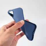 Coque iPhone 15 - Gel coeur - Bleu