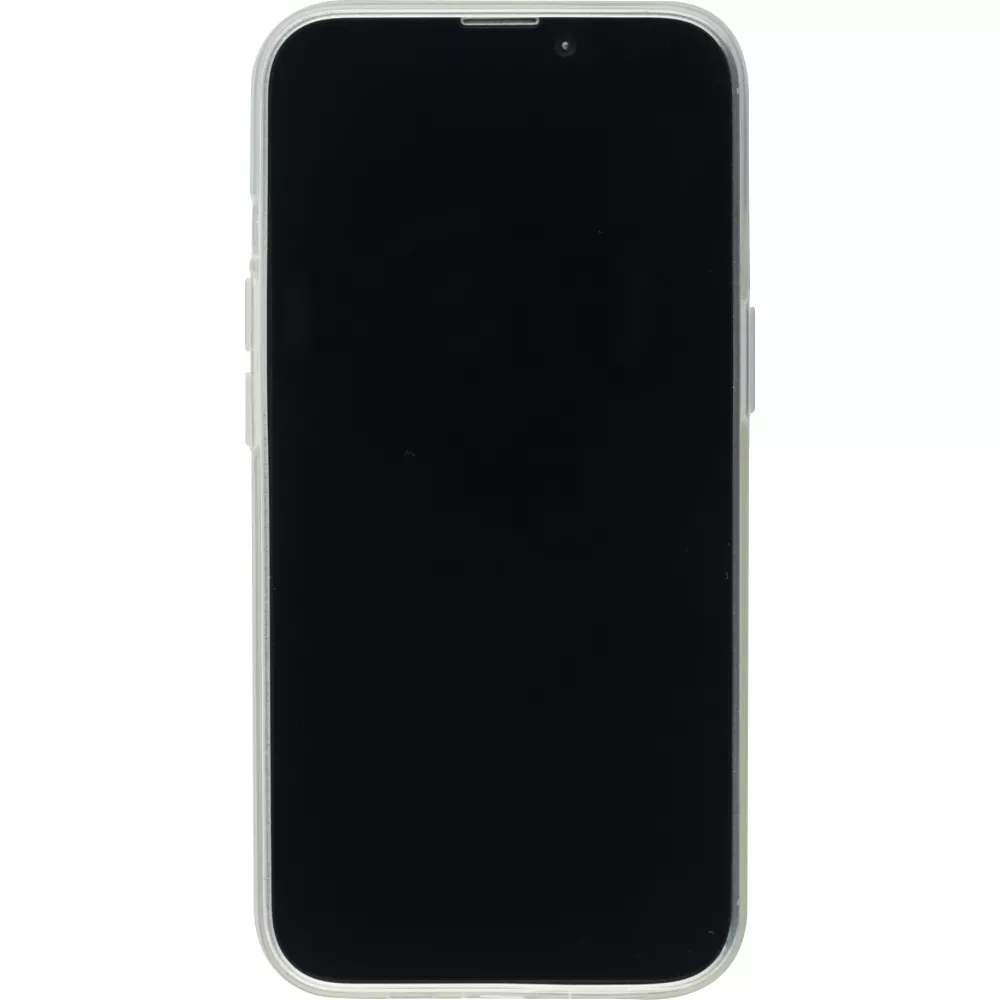 iPhone 15 Case Hülle - Gummi Transparent Silikon Gel Simple Super Clear flexibel