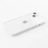 iPhone 15 Case Hülle - Gummi Transparent Silikon Gel Simple Super Clear flexibel