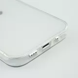 iPhone 15 Case Hülle - Gummi Transparent Silikon Gel Simple Super Clear flexibel
