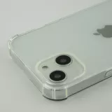 Coque iPhone 14 - Gel Transparent Silicone Bumper anti-choc avec protections pour coins