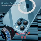 Coque iPhone 14 - Gel transparent compatible MagSafe silicone TPU Super Clear