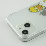 iPhone 15 Case Hülle - Gummi cartoon Homer Simpson