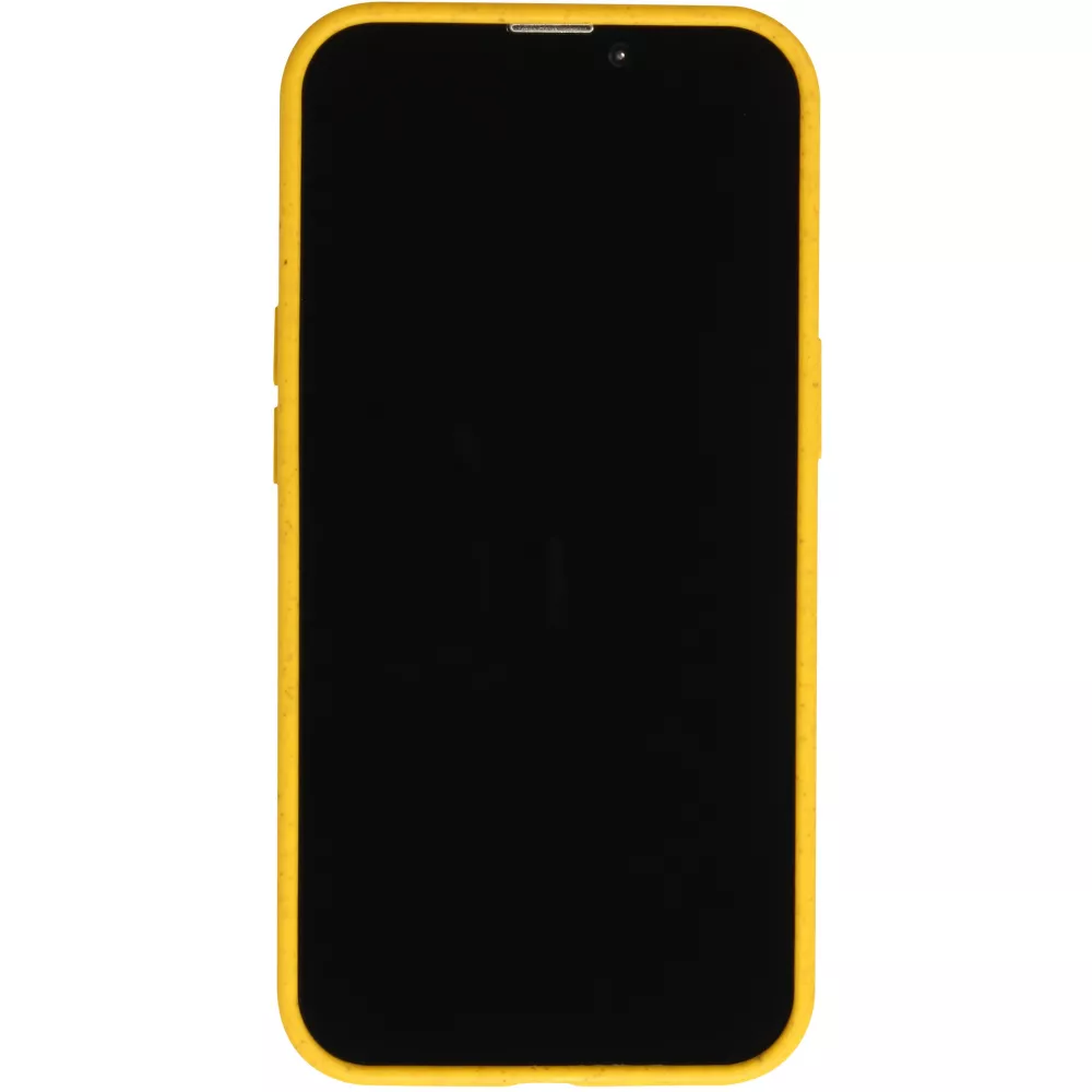 Hülle iPhone 14 Pro - Bioka Biologisch Abbaubar Eco-Friendly Kompostierbar - Gelb
