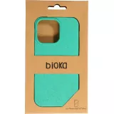 Coque iPhone 13 Pro - Bioka biodégradable et compostable Eco-Friendly - Turquoise
