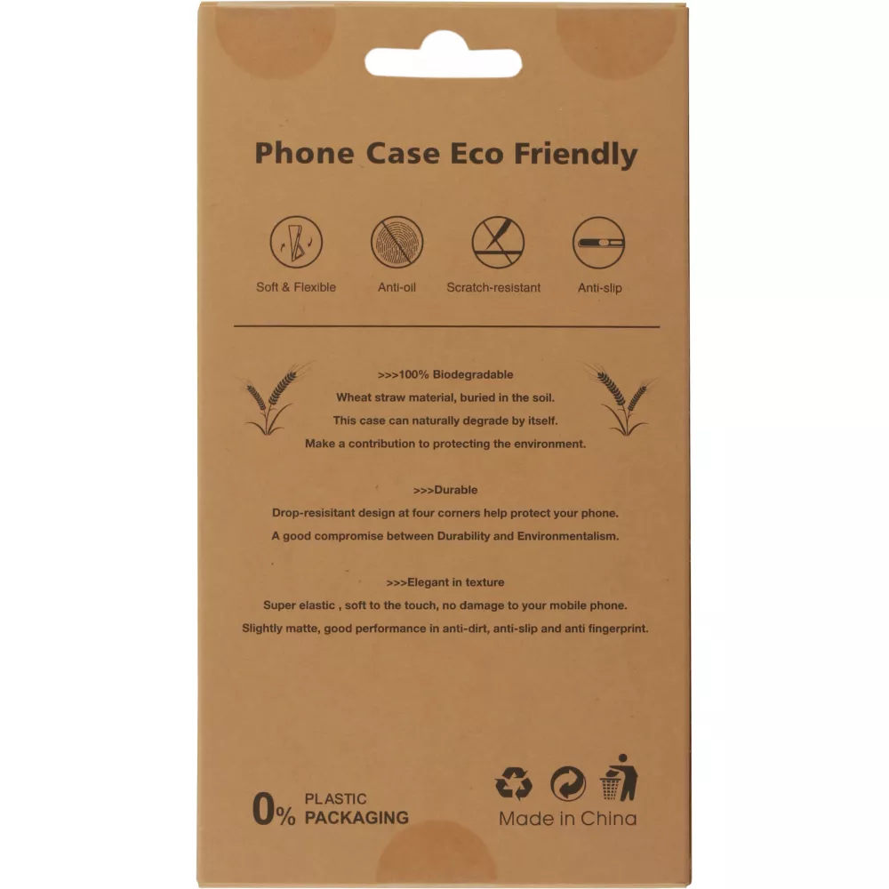 Coque iPhone 13 Pro - Bioka biodégradable et compostable Eco-Friendly - Turquoise