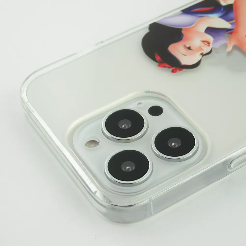 iPhone 16 Pro Case Hülle - Gummi cartoon Schneewittchen