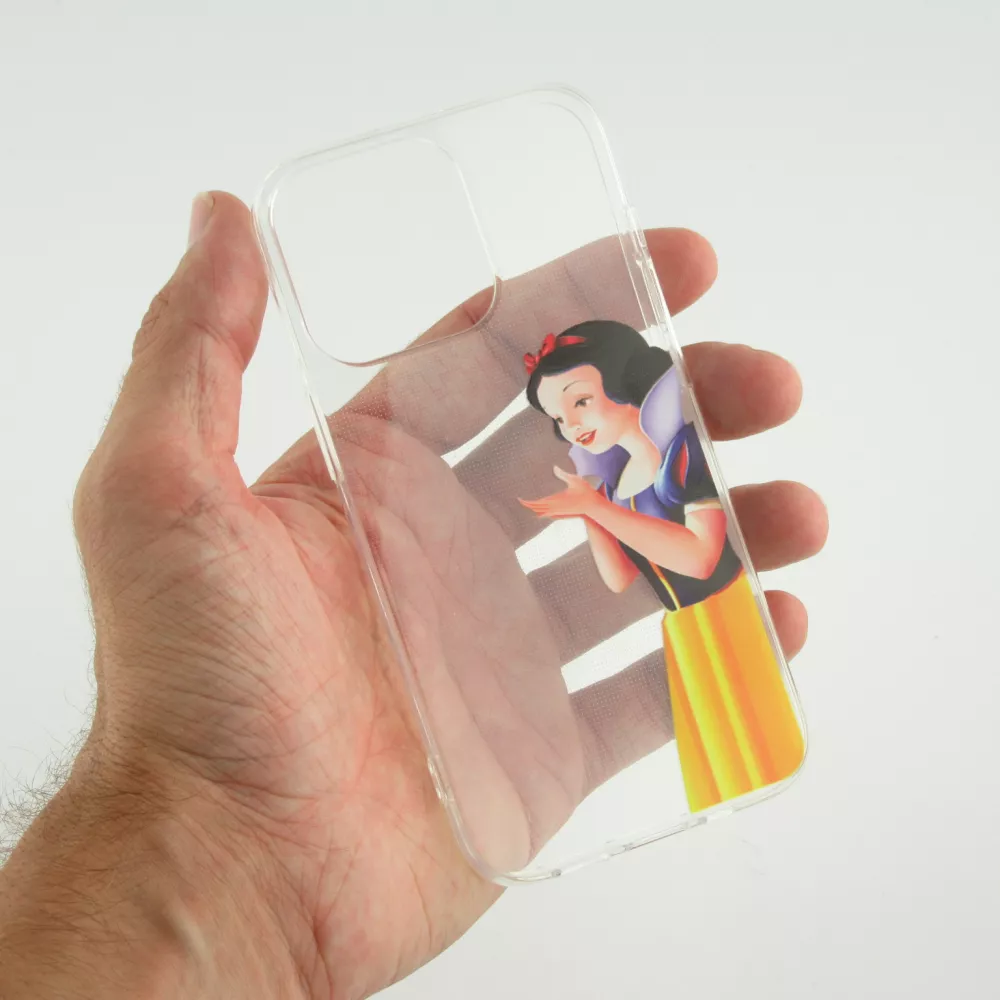 iPhone 16 Pro Case Hülle - Gummi cartoon Schneewittchen