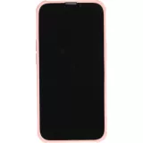iPhone 13 Pro Max Case Hülle - Kamera vertikale Klappe Regenbogen - Rosa