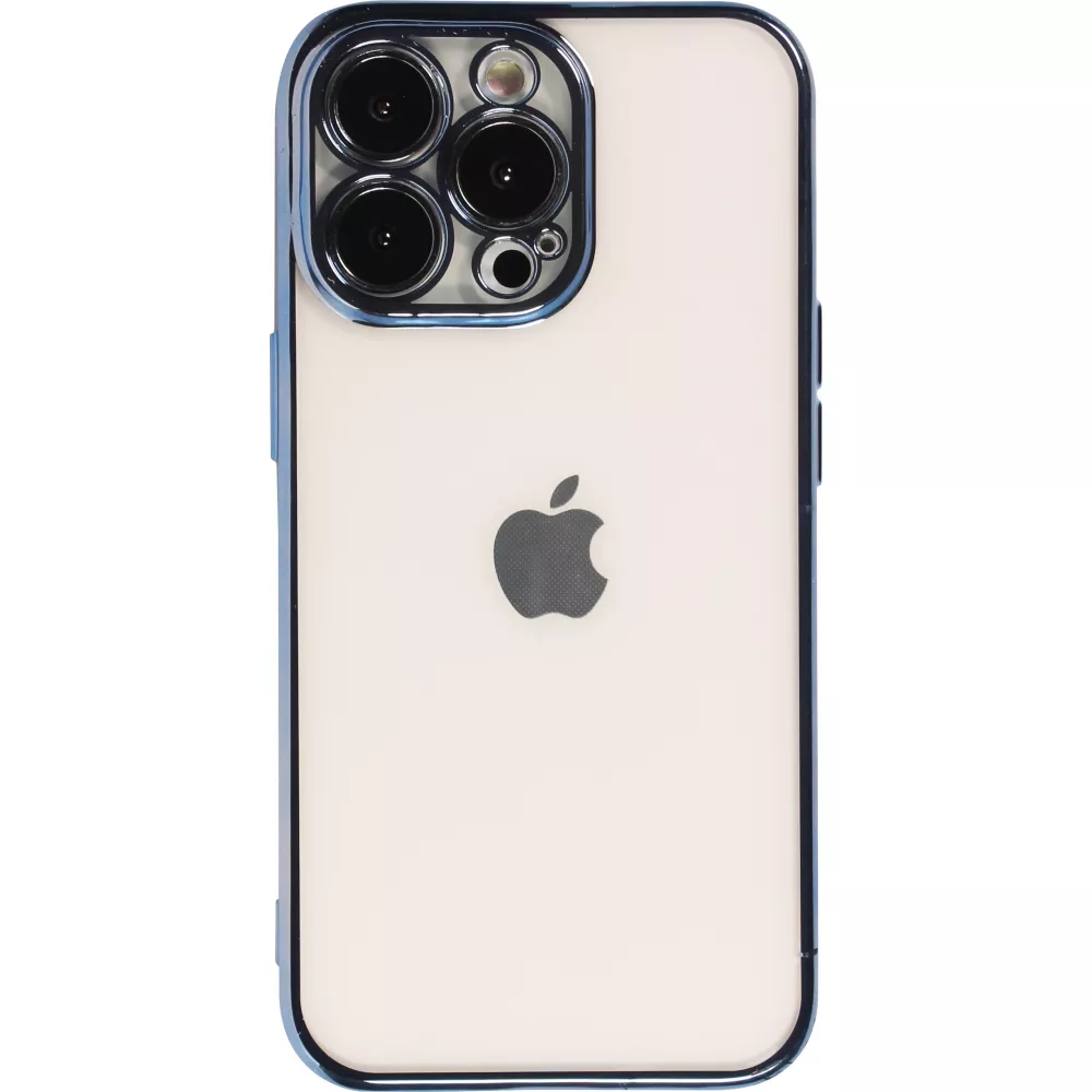 iPhone 14 Case Hülle - Electroplate - Blau