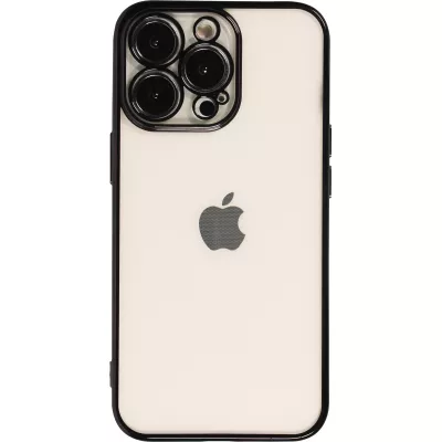 Coque iPhone 14 Pro Max - Electroplate - Noir