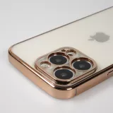 Coque iPhone 14 Pro Max - Electroplate - Or