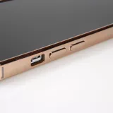 Coque iPhone 14 Pro Max - Electroplate - Or