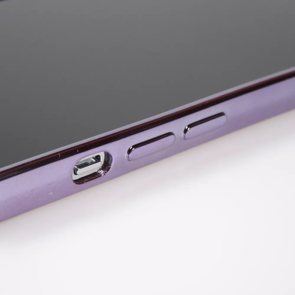 Coque iPhone 14 Pro - Electroplate - Violet