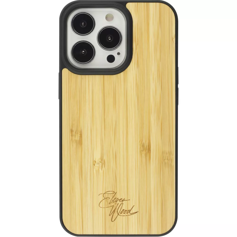 iPhone 13 Pro Case Hülle - Eleven Wood Bamboo