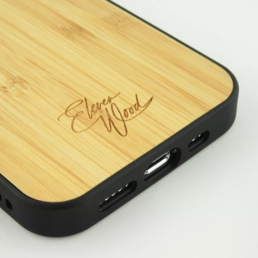 iPhone 13 Pro Case Hülle - Eleven Wood Bamboo