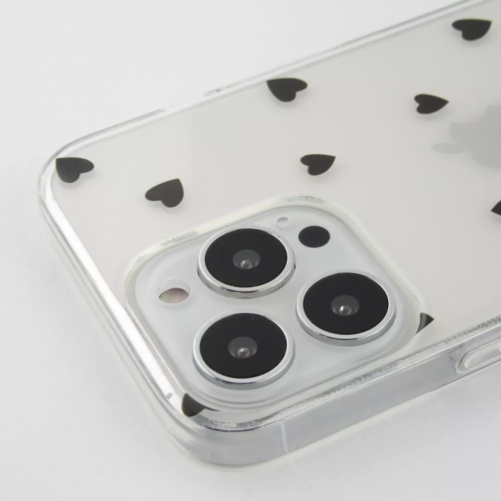 Samsung Galaxy S26+ Case Hülle - Gummi kleines Herz - Schwarz
