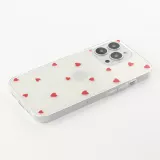 iPhone 16 Pro Case Hülle - Gummi kleines Herz