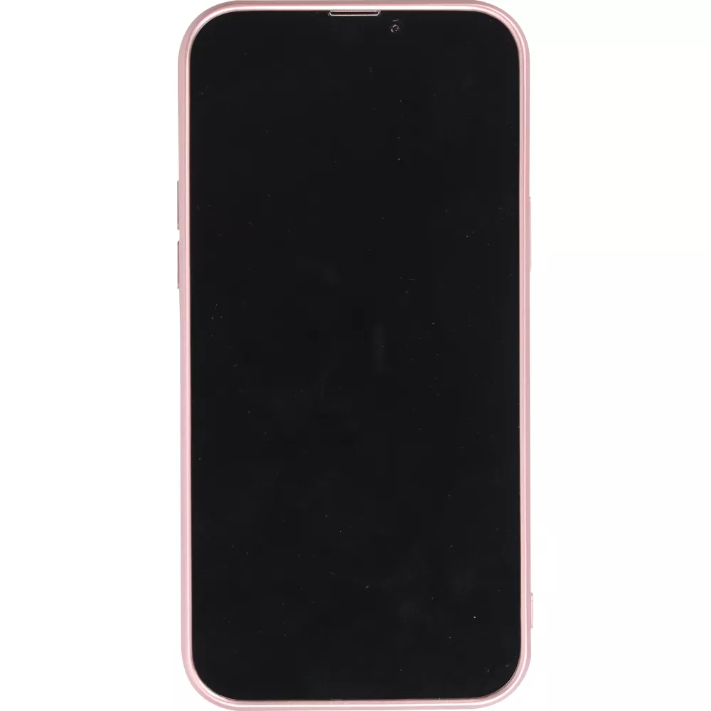Coque iPhone 16 Pro - Gel souple avec vitre de protection caméra MagSafe - Rose