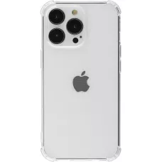 Coque iPhone 15 Pro - Gel Transparent Silicone Bumper anti-choc avec protections pour coins