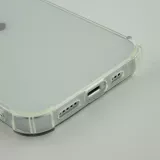 Coque iPhone 15 Pro - Gel Transparent Silicone Bumper anti-choc avec protections pour coins