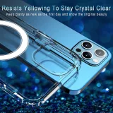 Coque iPhone 14 Pro Max - Gel transparent compatible MagSafe silicone TPU Super Clear
