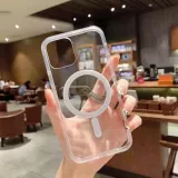 Coque iPhone 14 Pro Max - Gel transparent compatible MagSafe silicone TPU Super Clear