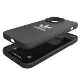 Coque iPhone 13 Pro Max - Adidas silicone soft touch avec logo blanc imprimé - Noir