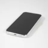 iPhone 13 Pro Max Case Hülle - Gummi mit Kartenhalter - Transparent