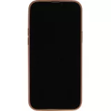 Coque iPhone 15 Plus - Silicone Mat - Brun