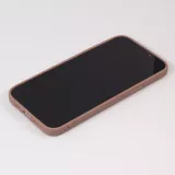 Coque iPhone 15 Plus - Silicone Mat - Brun
