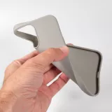 iPhone 13 Pro Max Case Hülle - Silikon Mat - Grau