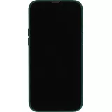 Coque iPhone 15 Pro - Silicone Mat - Vert foncé